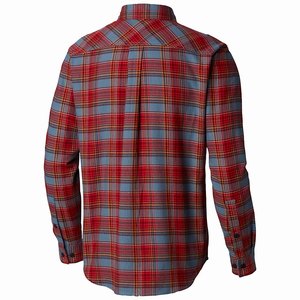 Columbia Flare Gun™ Flannel III Långärmad Tröja Herr Röda (IENSM4651)